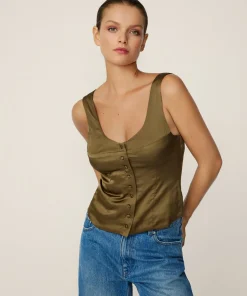 Women MSCH Copenhagen Tops & Tees^CHJulietta Strap Top