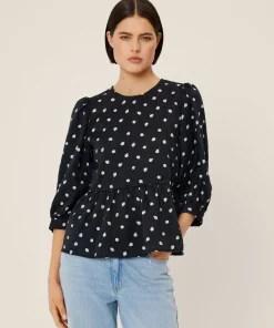 Women MSCH Copenhagen Shirts & Blouses^MSCHAurianna 3/4 Top AOP