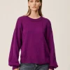 Women MSCH Copenhagen Knitwear | Wool^MSCHCecelia Peony Pullover