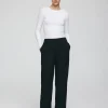 Women MSCH Copenhagen Bottoms | Basics^MSCHChana Straight Pants