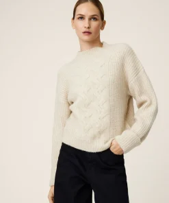 Women MSCH Copenhagen Knitwear | Wool^MSCHChastine Peggy M Pullover