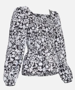 Women MSCH Copenhagen Tops & Tees^MSCHDella Ladonna Smock Top AOP