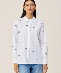 Women MSCH Copenhagen Shirts & Blouses^MSCHDivine Nona Shirt EMB