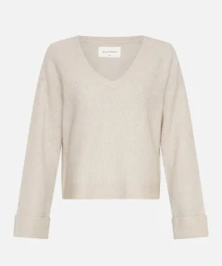 Women MSCH Copenhagen Knitwear | Wool^MSCHEvonna Nenaya V Pullover