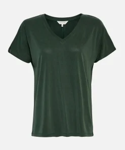 Women MSCH Copenhagen Tops & Tees^MSCHFenya Modal V Neck Tee