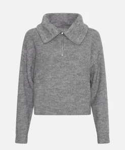 Women MSCH Copenhagen Knitwear^MSCHGytta Zip Pullover