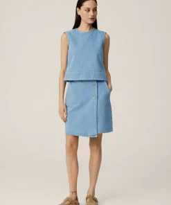 Women MSCH Copenhagen Skirts | Denim^MSCHInan Lin HW Denim Skirt