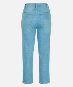 Women MSCH Copenhagen Bottoms | Denim^MSCHKiea Ada Slim Cropped Jeans
