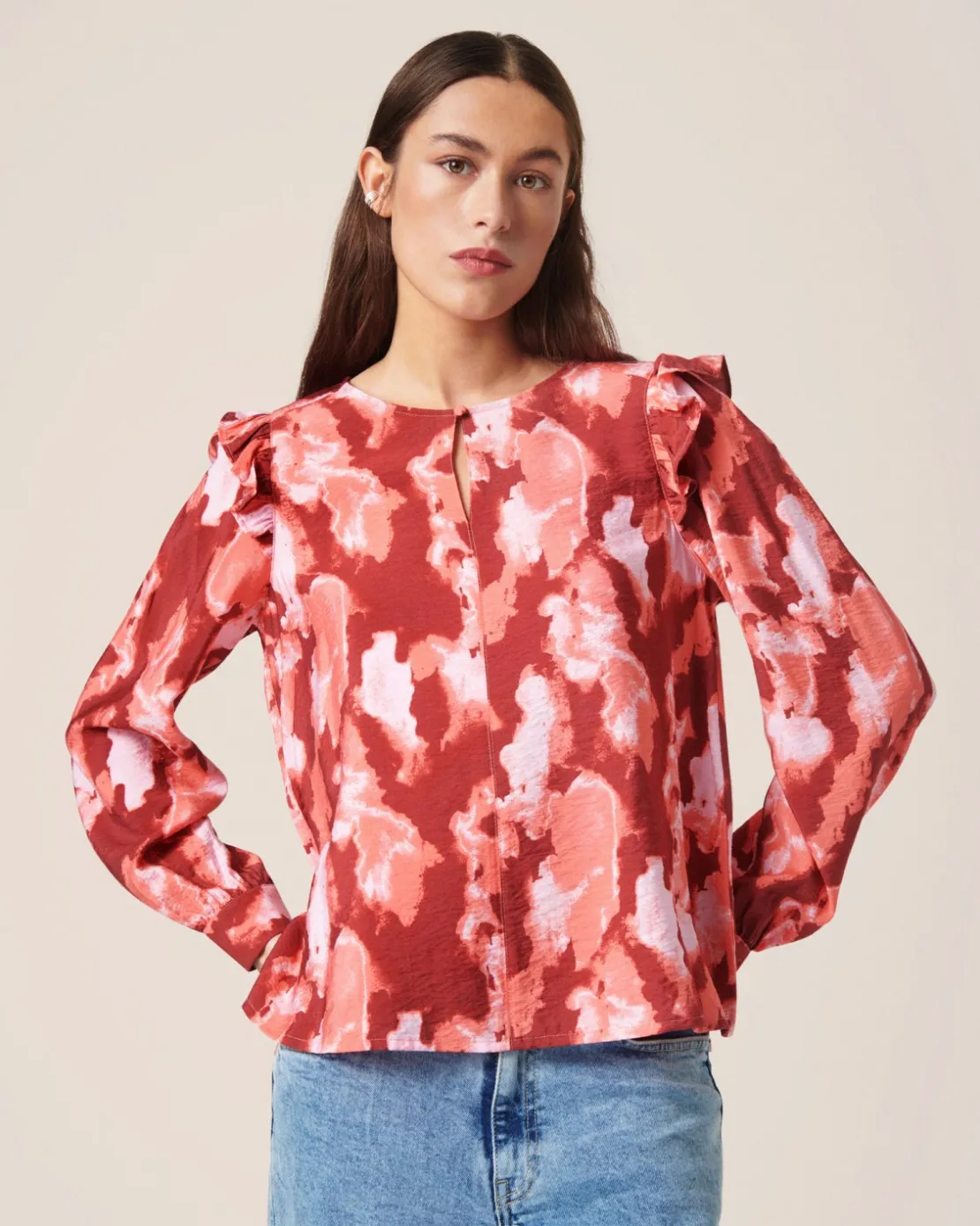 Women MSCH Copenhagen Tops & Tees^MSCHMagnella Ladonna Top AOP