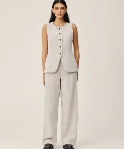 Women MSCH Copenhagen Bottoms^MSCHMirabelle Michelle HW Pants