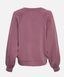 Women MSCH Copenhagen Shirts & Blouses^MSCHNelina Ima Q Raglan V Sweatshirt