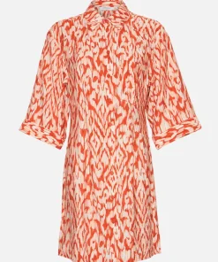 Women MSCH Copenhagen Dresses & Jumpsuits^MSCHOrlena Ladonna 3/4 Shirt Dress AOP