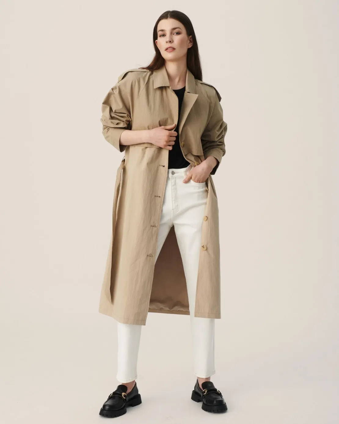 Women MSCH Copenhagen Outerwear^MSCHPalome Trench Coat