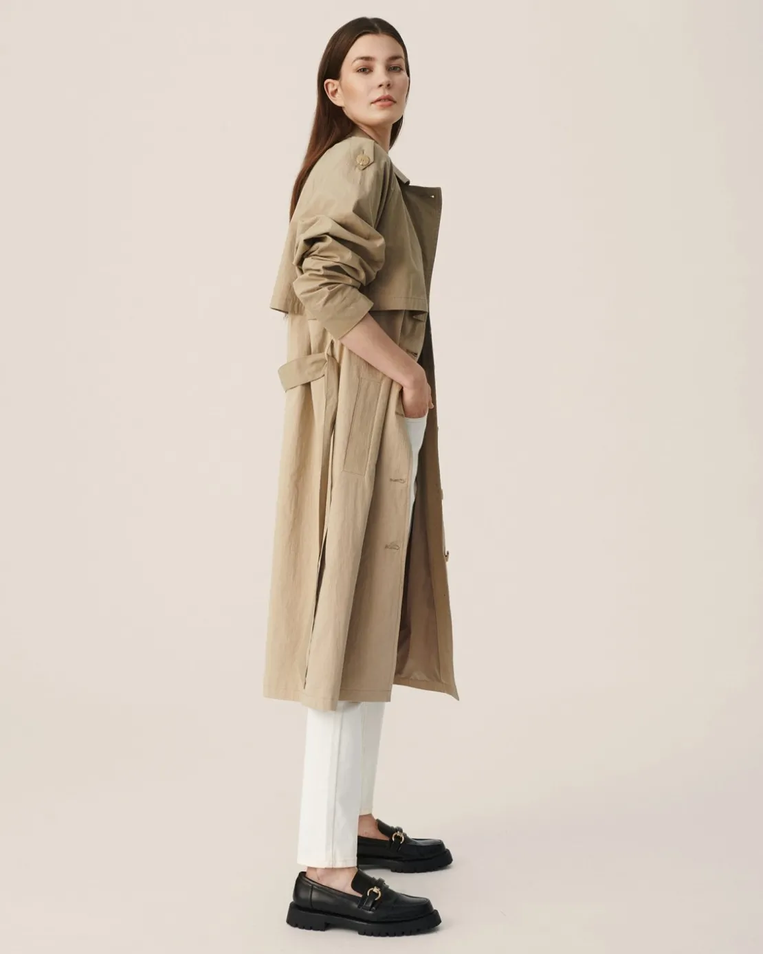 Women MSCH Copenhagen Outerwear^MSCHPalome Trench Coat