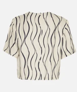 Women MSCH Copenhagen Tops & Tees^MSCHRikkeloa 2/4 Top AOP