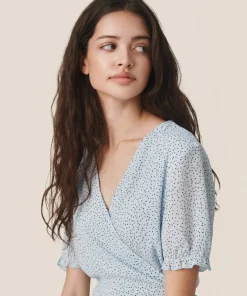 Women MSCH Copenhagen Dresses & Jumpsuits^MSCHSamera Rikkelie Wrap Dress AOP