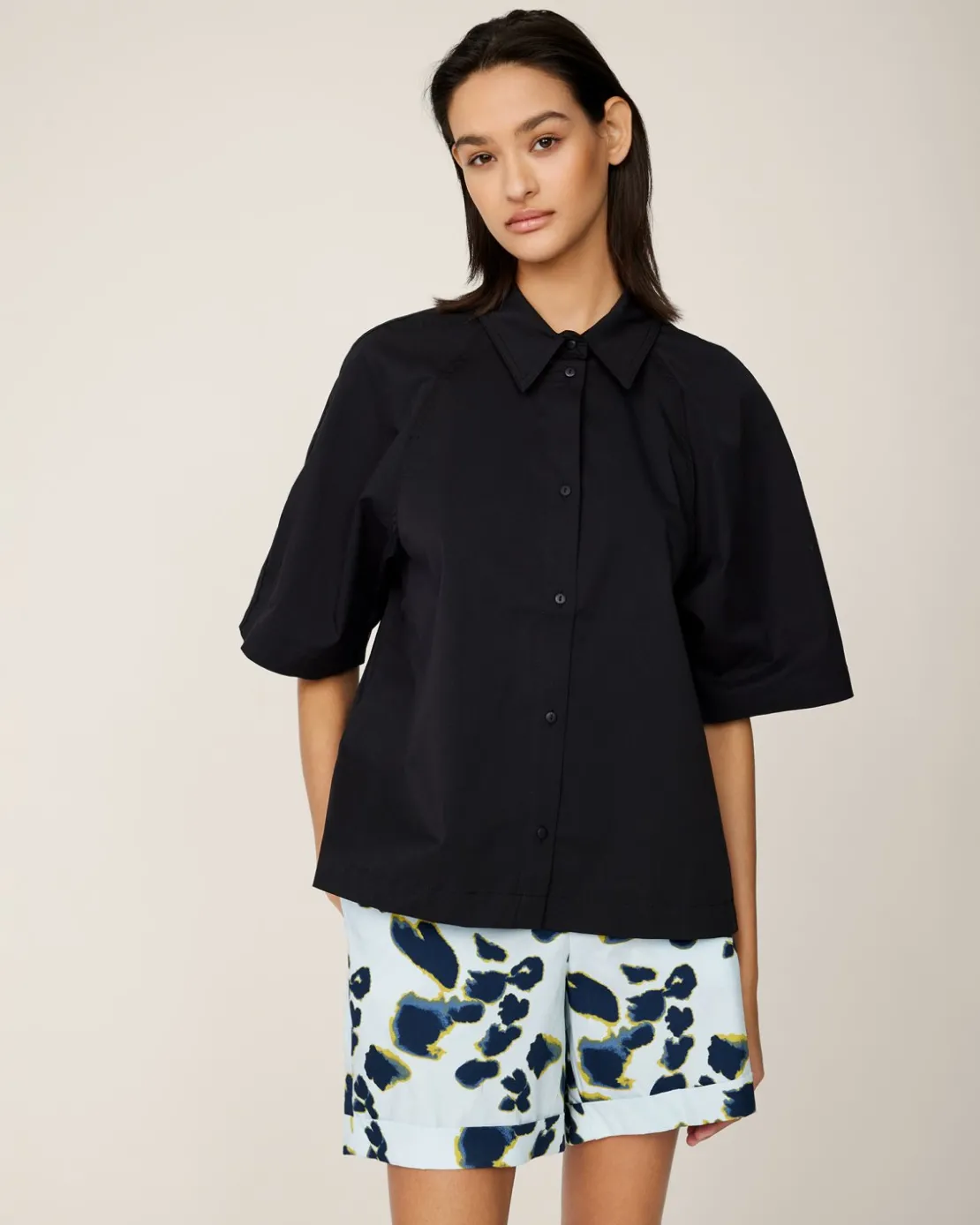 Women MSCH Copenhagen Bottoms^MSCHSola Cenilla Shorts AOP