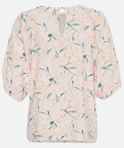 Women MSCH Copenhagen Tops & Tees^MSCHTenya Lyvia 2/4 Top AOP