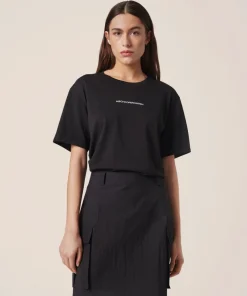 Women MSCH Copenhagen Tops & Tees | Basics^MSCHTerina Organic Small Logo Tee