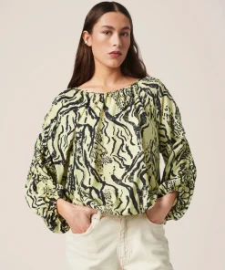 Women MSCH Copenhagen Tops & Tees | Shirts & Blouses^MSCHTheresia Taila Top AOP