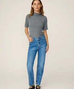 Women MSCH Copenhagen Denim | Bottoms^MSCHZebina Ada HW Slim Ankle Jeans