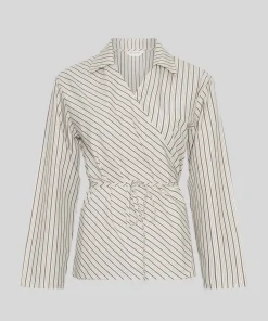 Women MSCH Copenhagen Tops & Tees^MSCHZenika Wrap Top STP