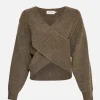 Women MSCH Copenhagen Knitwear | Wool^MSCHZinelle Hope Wrap Pullover