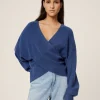 Women MSCH Copenhagen Knitwear^MSCHZinelle Rachelle Wrap Pullover